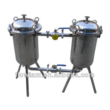 Excellent quality Sanitary Stainless Steel Double-barrel filter